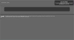 Desktop Screenshot of luminair.com